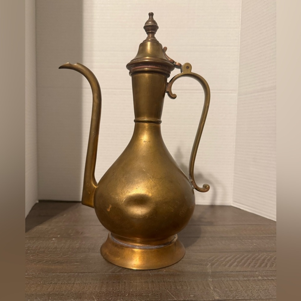 Vintage Brass Teapot